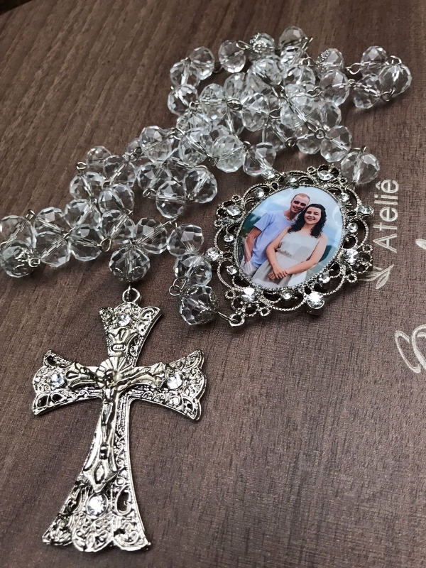 Terço de Noiva Flor Maria