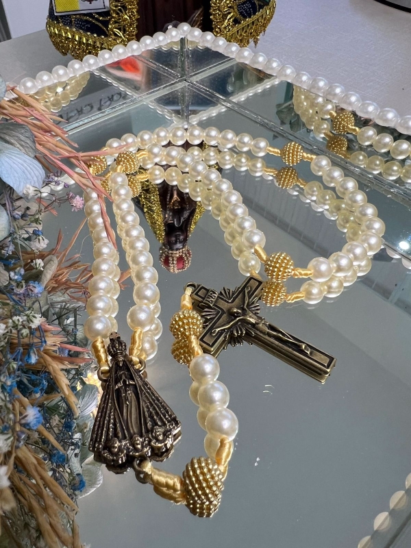 Terço Nossa Senhora Aparecida Stela Mar
