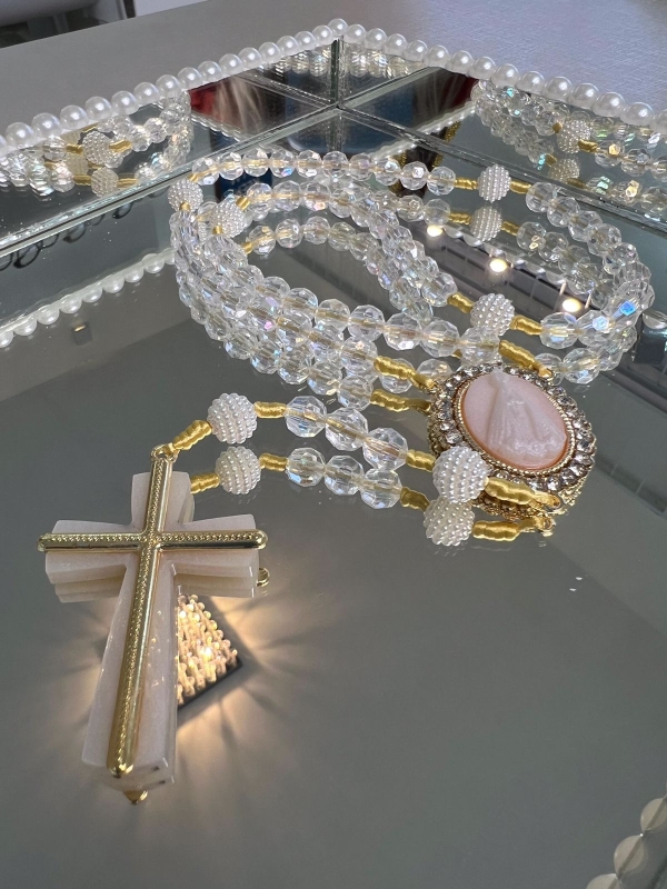 Terço Nossa Senhora Madre Pérola Taiti - Image 4