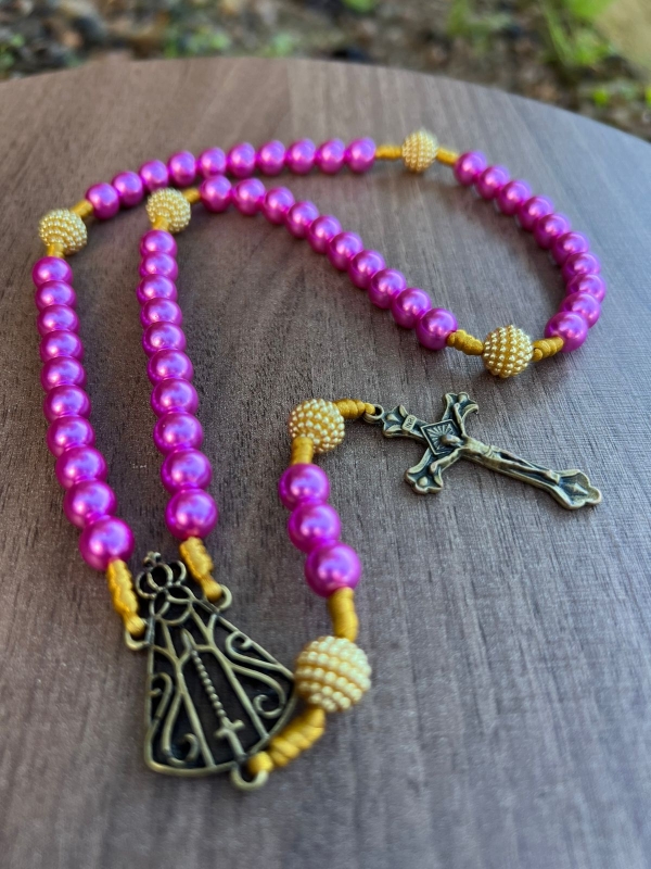Terço Nossa Senhora Aparecida Luna